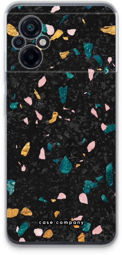 Case Company® - Hoesje geschikt voor Xiaomi Poco M5 hoesje - Terrazzo N°10 - Soft Cover Telefoonhoesje - Bescherming aan alle Kanten en Schermrand