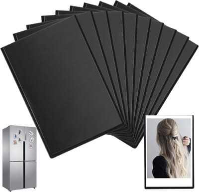 Set van 10 Mini Magneten voor Foto's, Magnetisch Fotolijstje 9.5 x 6.3 cm, Ideaal voor Koelkasten, Kasten en Whiteboards