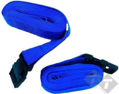 spanband 2x 2.5 meter met clicksysteem - sjorband - kofferband - koffer band