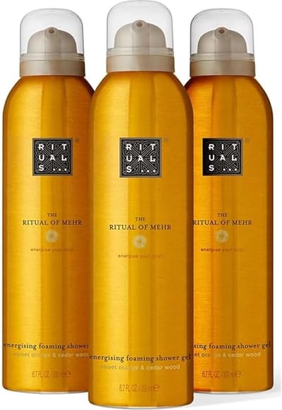 RITUALS The Ritual of Mehr Doucheschuim - Zoete sinaasappel & cederhout - 3 x 200 ml