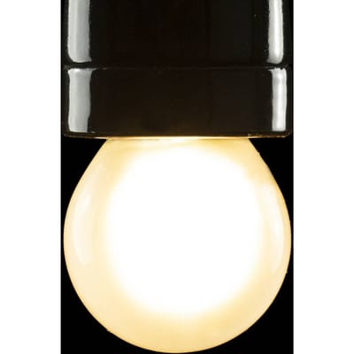 Segula LED E27 3W golfbal 24V DC mat 927 dimbaar