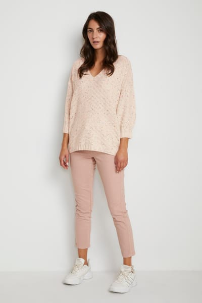 KAFFE- kapaige knit pullover