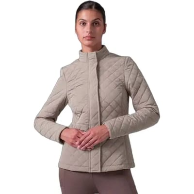 PS of Sweden SS25 Gewatteerd Jack Lillian Greige S