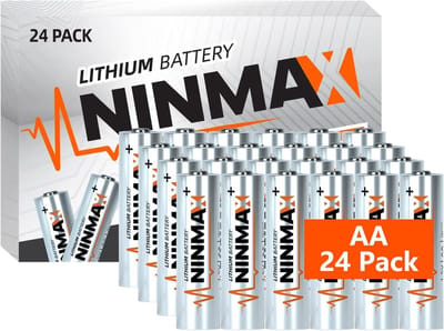 Lithium AA batterijen - Dubbel A energie - Apparaten voeden - Langdurige energiebron - 24 stuks