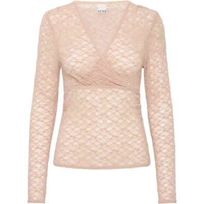 Dames-T-shirt met lange mouwen Ichi Lacey 2