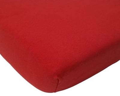 Cinderella Hoeslaken Katoen - 180x220 cm - Litsjumeaux XL - Red - Hoekhoogte 20 cm