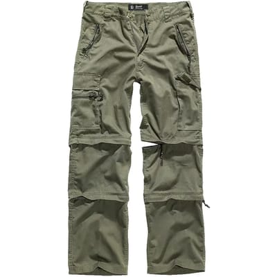 Brandit - Savannah Removable Legs Cargobroek - Afritsbare pijpen - M - Groen