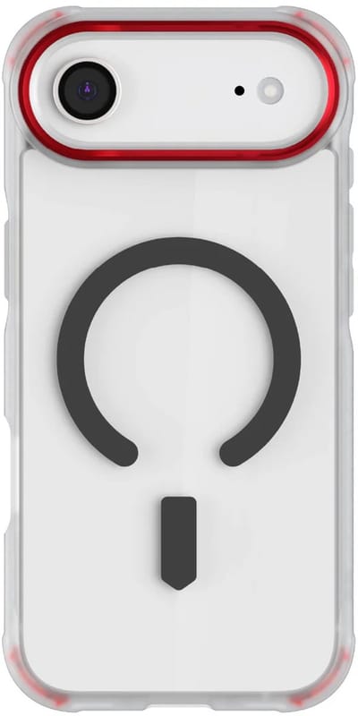 Ghostek Doorzichtig Hoesje geschikt voor Apple iPhone Air MagSafe Telefoonhoesje Hardcase | Ghostek Covert Backcover Shockproof | Geschikt voor MagSafe | Geschikt voor Draadloos Opladen met Magnetische Ring | Geschikt voor MagSafe Case - Transparant