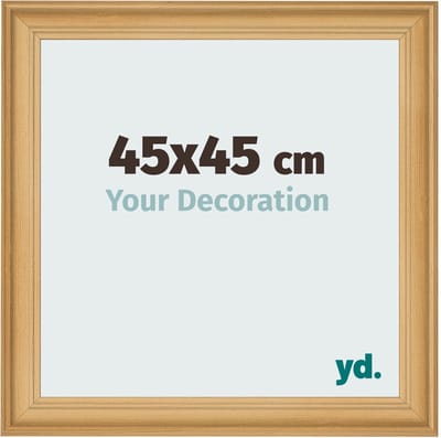 Your Decoration - Fotolijst 45x45 cm - MDF - Dennen Houtnerf - Lazio