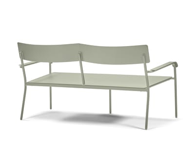 Serax Vincent Van Duysen August tweezit bank L136cm H70cm eucalyptus groen