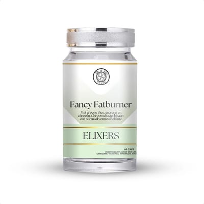Mr and Mrs Green - Fancy Fatburner Elixer - Ondersteunt Vetstofwisseling & Energie - Met Chroom, B12, Jodium & Groene Thee