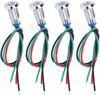 Dailygoody - LED-indicatielampje - Voorbedraad controlelampje - Rood