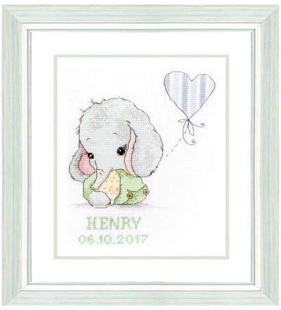 Borduurpakket HENRY - Luca-S - INCLUSIEF LIJST - telpatroon om zelf te borduren