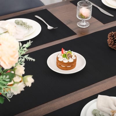 Dailygoods- Tafelloper Wasbaar - Tafeldecoratie - Verjaardag/Bruiloft - Thuis/Buiten - 30x183 cm - Oprolbaar - Tafelkleed