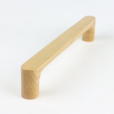 Deurgreep Suus - 160 mm - lichtbruin - hout - geschikt voor binnen - | | | | Kast deurgreep |