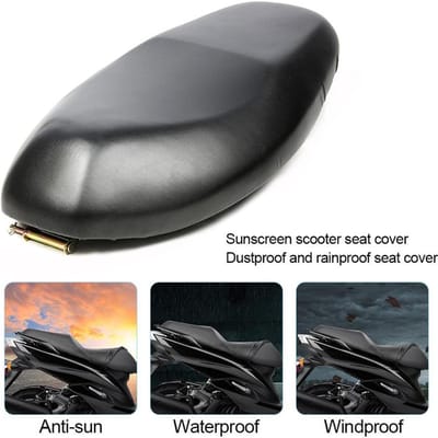 Motorcycle Scooter Zadelhoes Waterdichte stof UV-beschermer Kussenbeschermer gray