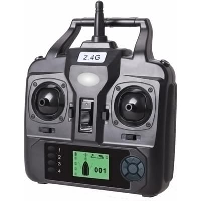 Afstandsbediening voor GPS visaasboot D18B D16B D18E D16E zwart