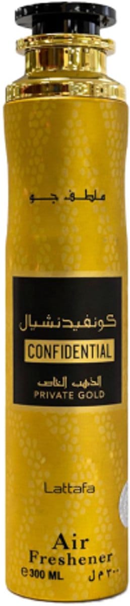Lattafa Confidential Private Gold - Gerverstuiver - 300 ml