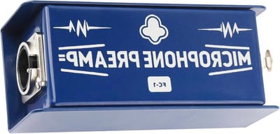 Microfoonversterker - Mic Preamp - Studio Opnames - Verhoogt Signaalsterkte - 1519 x 79 x 701 cm - Blauw