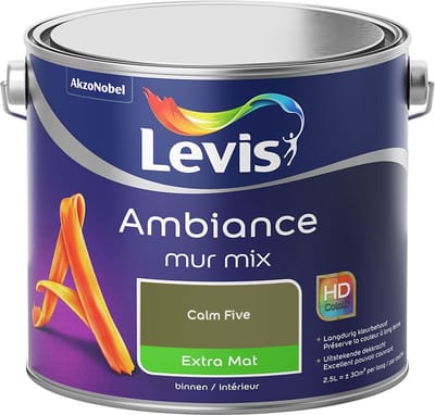 Levis - Ambiance Mur Extra Mat Mix - Calm Five - Mengverf - 2,5 L