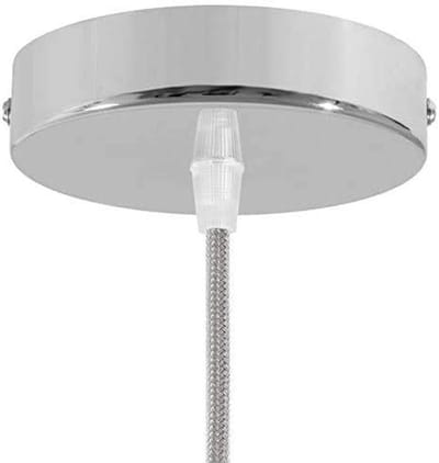 Ronde Afdekplaat Metaal Chromé Diameter 100mm
