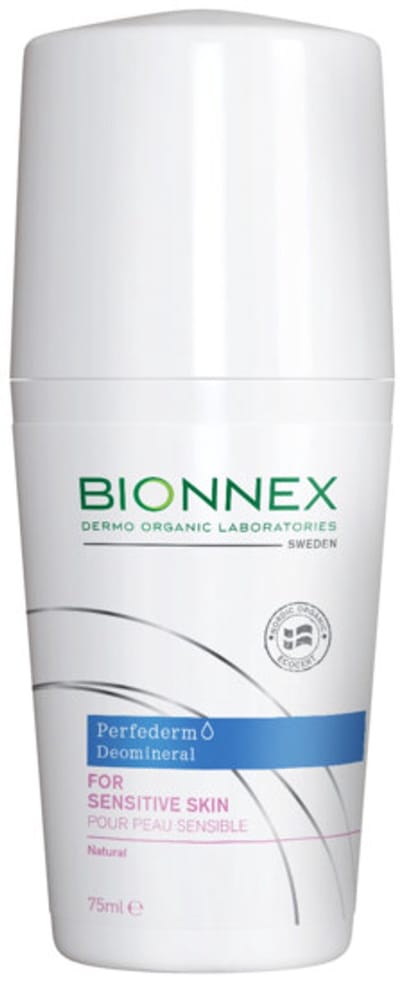 Bionnex Perfederm Deomineral Roller Gevoelige Huid - 3 x 75 ml - Voordeelverpakking