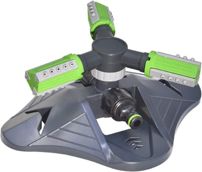 360° draaibare automatische tuinsproeier - Groen