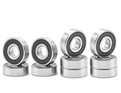 Allecto - Groefkogellagers - MR63-2RS - Dubbele Rubberafdichting - 10 Stuks - 3mm x 6mm x 2.5mm - Voor machines - Hoogwaardige kwaliteit - Betrouwb...