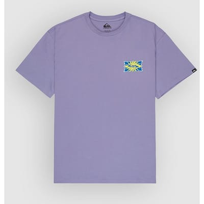 Quiksilver Ev Starfish Stamp T-shirt Met Korte Mouwen Paars 2XL Man