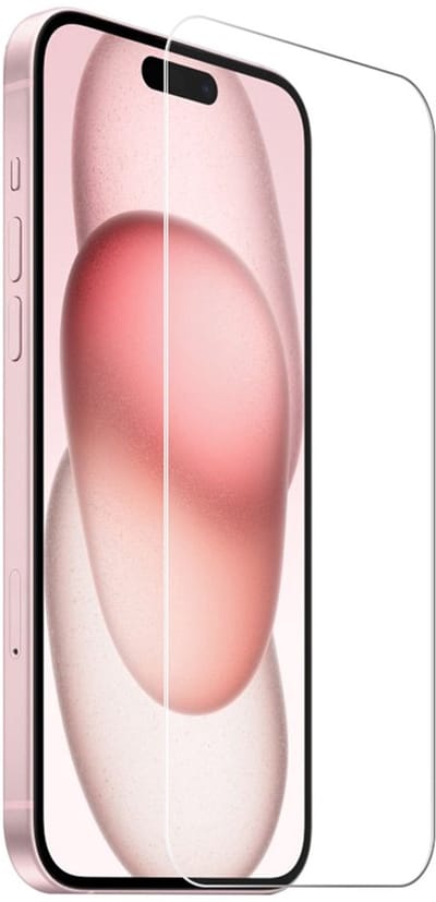 Coverup Screen Protector - Geschikt voor iPhone 17 Screen Protector - Coverup 9H Tempered Glass - Transparant