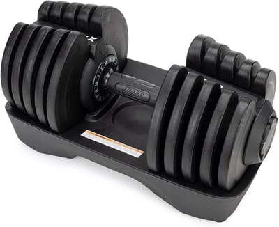 Verstelbare Dumbbell 18-40 kg voor Thuis Fitness - Ergonomische en Stille Gewichten