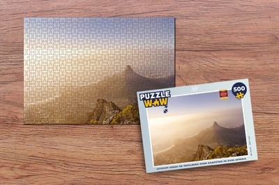 Puzzel Zuid afrika - Berg - Kaapstad - Legpuzzel - Puzzel 500 stukjes