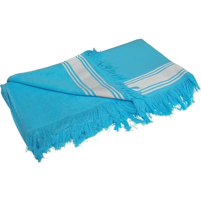 Bad Unisex One Size Kariban Turquoise / White 100% Katoen