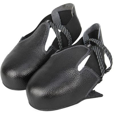 Arbeidsbeschermingsschoenen Herenset Stalen neus Verdikte bezoekersveiligheidsbescherming Antislip standaard schoenovertrek 36 black