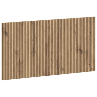 vidaXL - Wandgemonteerd - Hoofdbord - ARNHEM - Artisanaal - eiken - Bewerkt - hout