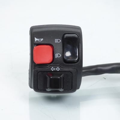 Commodo gauche Domino pour Moto Gilera 50 SMT 2011 à 2017 Neuf