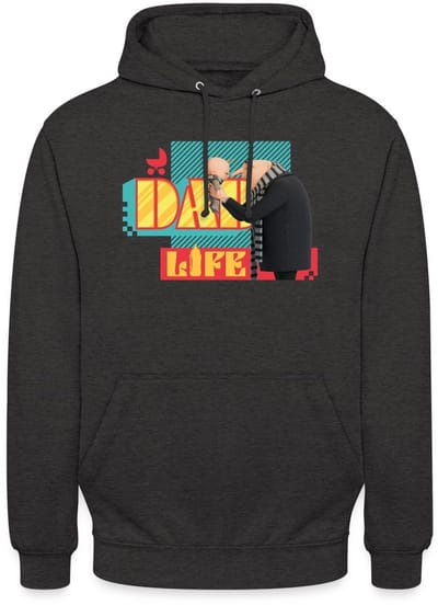 Minions Dad Life Gru En Gru Junior Hoodie Unisex