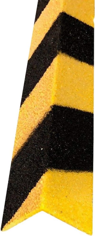 Antislip Trapprofiel Zwart/Geel Sterke Grip 100cm