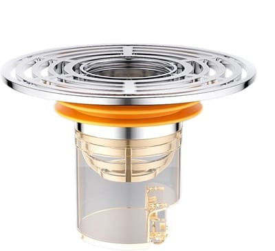 Afvoerstopper - Haarvanger Douche - Voorkom Verstoppingen - Meerlaagse Afdichting - 33-45 mm - Zilver