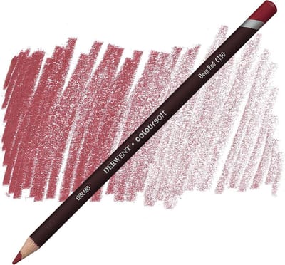 Derwent Coloursoft potlood Deep Red C130