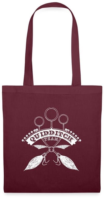 Harry Potter Quidditch Team Tas Van Stof Schoudertas