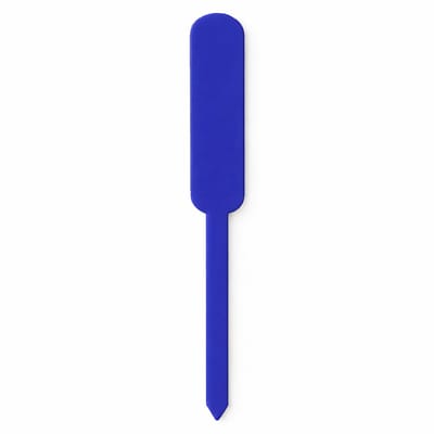 S&D | Plastic notitie bordjes - 50 stuks - Blauw - Prijs / Tuin labels - Waterbestendige Plantsteker
