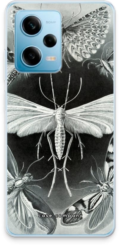 Case Company® - Hoesje geschikt voor Xiaomi Redmi Note 12 Pro 5G hoesje - Haeckel Tineida - Soft Cover Telefoonhoesje - Bescherming aan alle Kanten en Schermrand