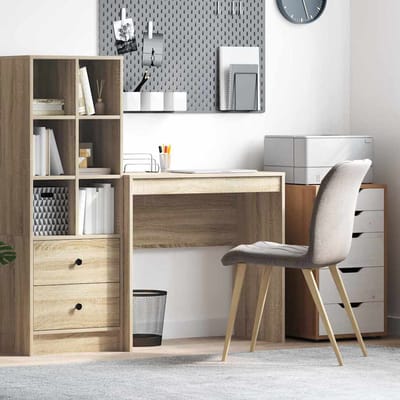 vidaXL - Bureau - Sonoma - Eik - 80 - x - 40 - x - 76 - cm