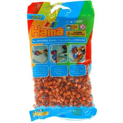 Hama Strijkkralen 1000 Stuks Licht Bruin
