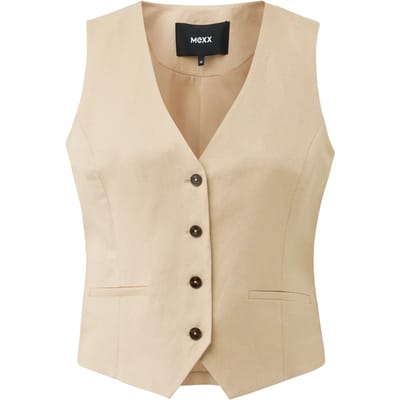 Linnen gilet voor dames Mexx