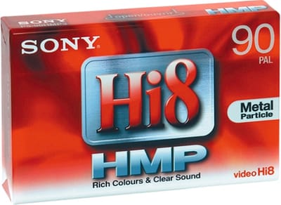 HI8 MP CAMCORDER TAPE 90 minuten Hi-8 Cassette