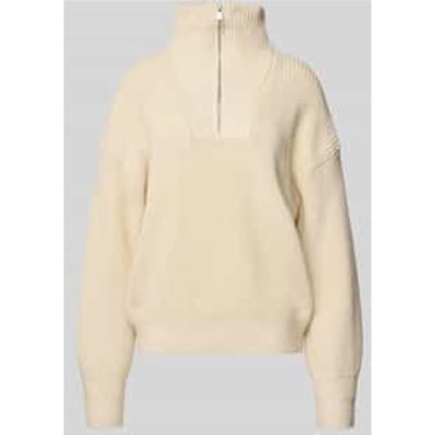 Gebreide pullover met schipperskraag