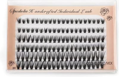 Individual Lashes | 120 Individuele wimpers | 20D | Mix 8MM 10MM 12MM Combo | Sparkolia