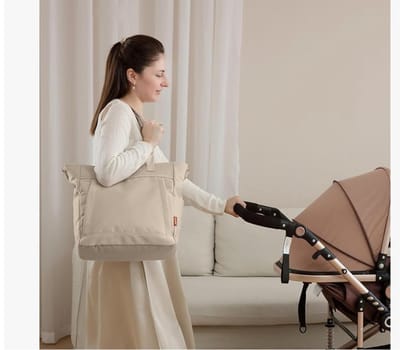 Luiertas Tote,Multifunctionele Luier Verkleedtas Satchel Messenger Bag Reizen Mummie Tas